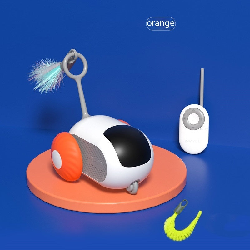 Interactive Car Toy - Cat - (Remote Control) - (Orange, Blue) - (7 Options) - (While Supplies Last)