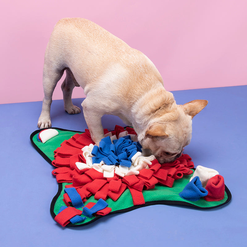 Snuffle Mat For Cat Dog, Interactive Feed Game