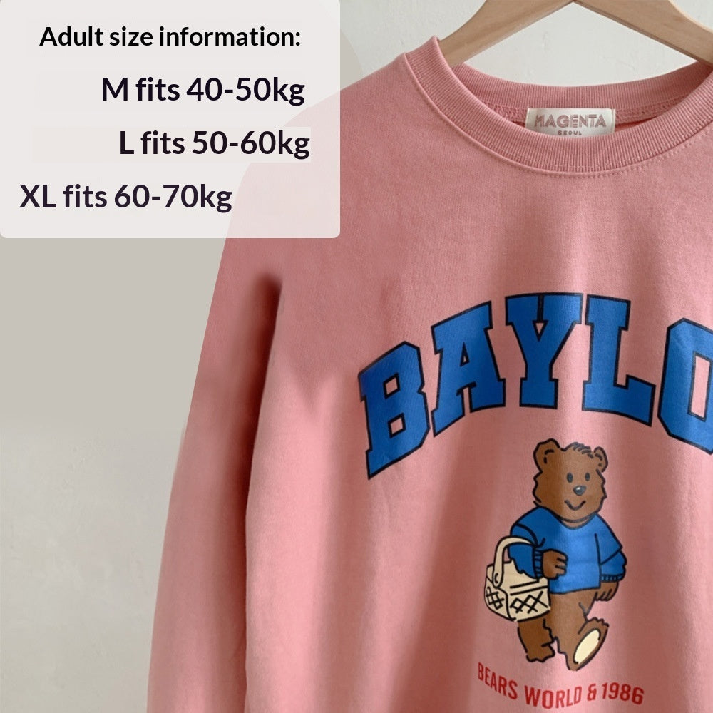 Baylor Bear Fleece-lined Sweatshirt - Dog and Adult - (8 Color Options) - (XS-7XL)