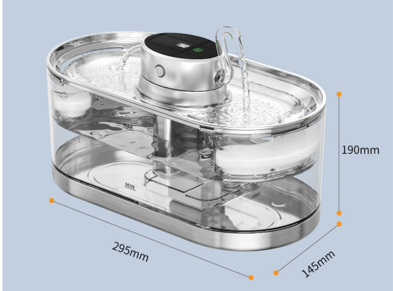 Pet Wireless Loop Rechargeable Smart Water Dispenser