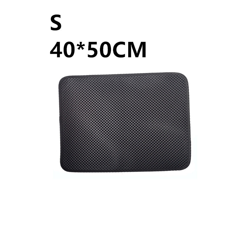 Litter Mat Keeps Paws Clean - Cat - (Black, Grey) - (XS-L) - (While Supplies Last)