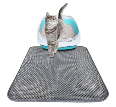 Durable Honeycomb Design Litter Mat - Cat - (3 Color Options) - (Urine Proof) - (S-L)