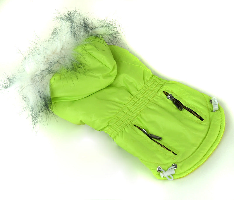 Padded Cotton Clothes with Zipper - Dog Cat - (XS-XXL) - (9 Color/Style Options)