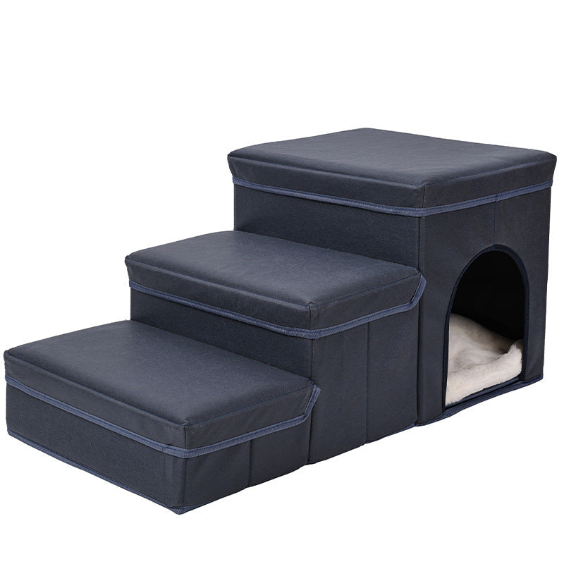 3-in-1 Cat House, Sofa Bed and Stairs - Dog Cat  - (5 Color/Style Options)