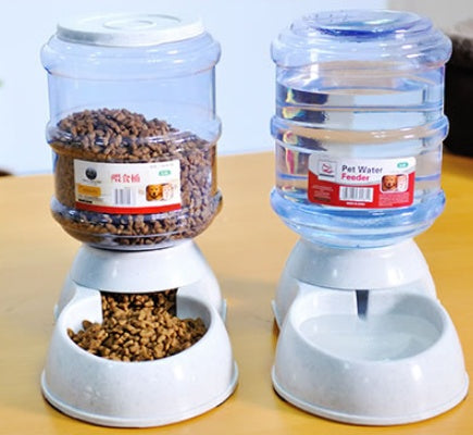 Automatic Water or Food Dispenser - Dog - (Large Capacity) - (3.5L, 11L)