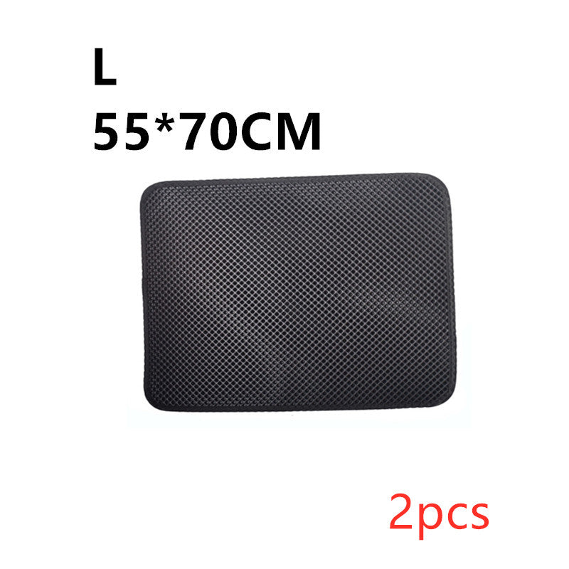 Litter Mat Keeps Paws Clean - Cat - (Black, Grey) - (XS-L) - (While Supplies Last)