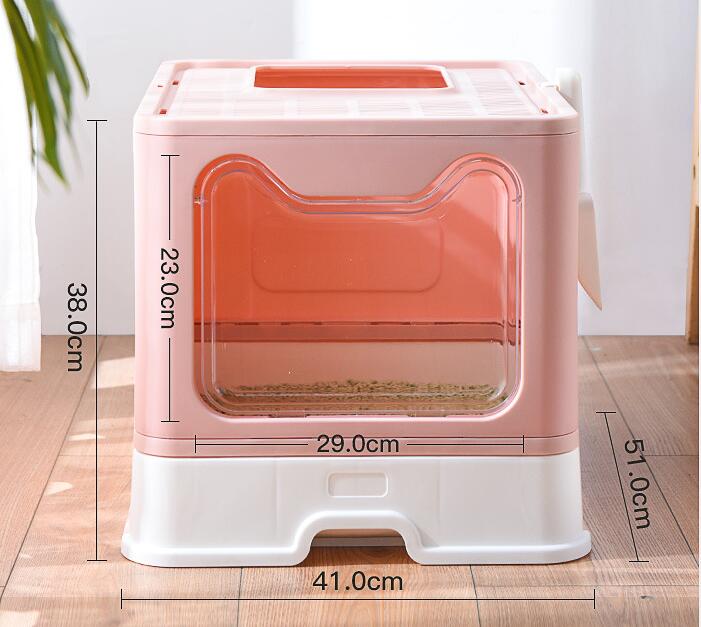 Fully Enclosed Odor-proof Litter Basin - Cat - (3 Color Options)