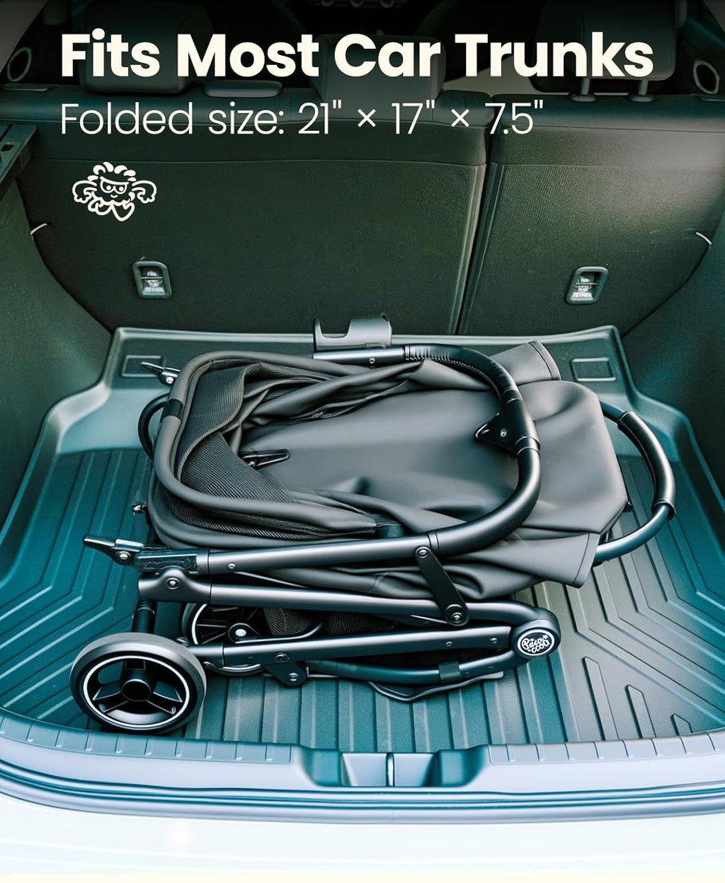 2-in-1 Pet Stroller with a  Pet Carrier Crate - Dog Cat - (Foldable) - (4 Size/4 Style Options) - (Black) - (While Supplies Last)