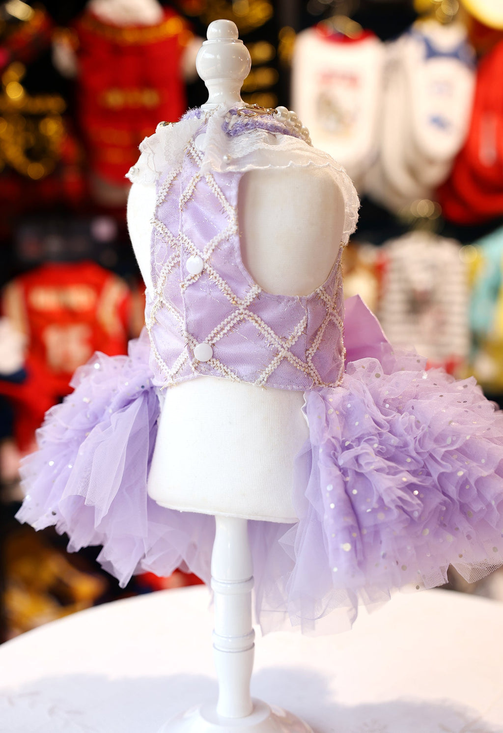 Luxury Fairy Princess Tutu Wedding Dress - Dog - (XS-XL) - (Lavender Purple) - (While Supplies Last)