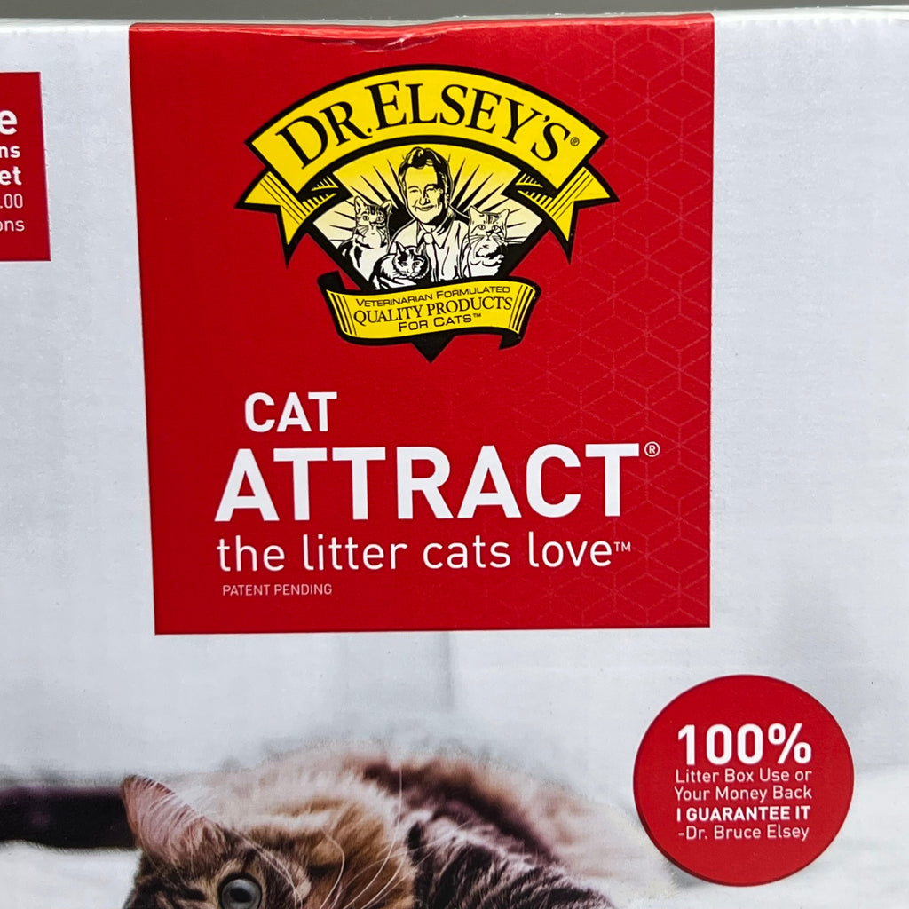 Clumping Clay Litter - (Cat Attract) - (Dr. Elsey's) - (20 lb bag) - (While Supplies Last)