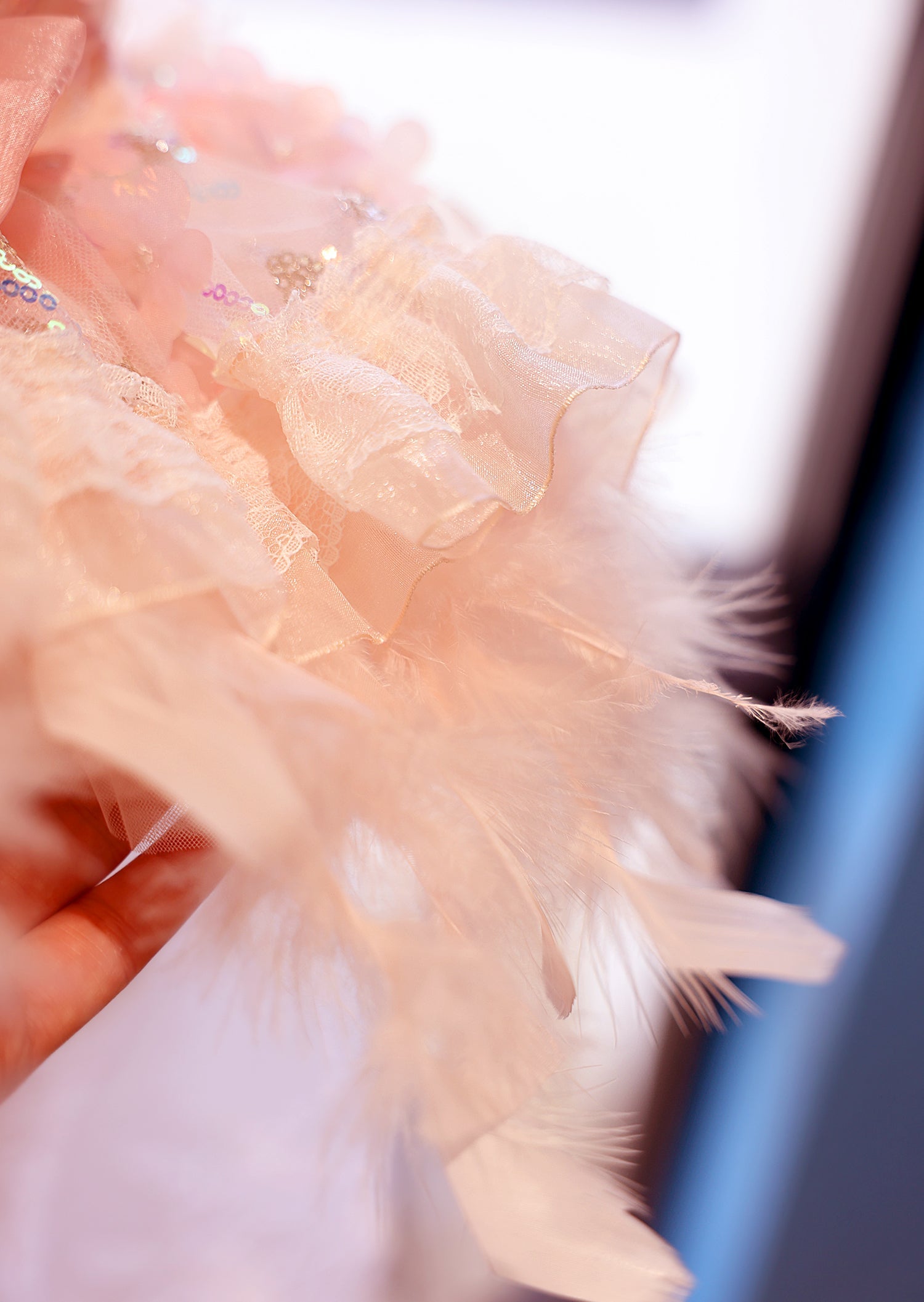 Feather Dream Princess Dress - Dog - (5 Color Options) (XS-XL) and Customizable - (While Supplies Last)