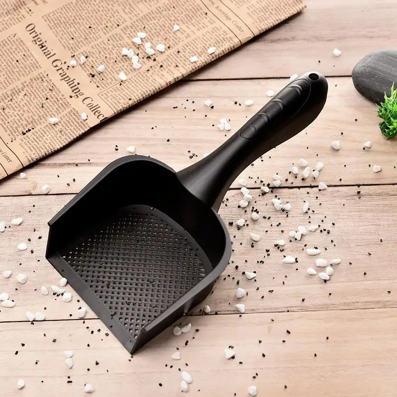High Quality Litter Scoop - Cat - (Black)