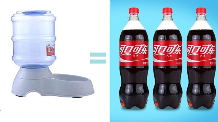 Automatic Water or Food Dispenser - Dog - (Large Capacity) - (3.5L, 11L)