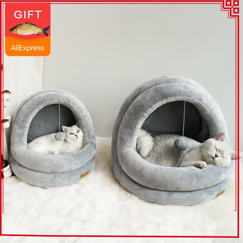 High Quality Cozy Cave - Cat - (3 Color Options) - (M,L) - (While Supplies Last)