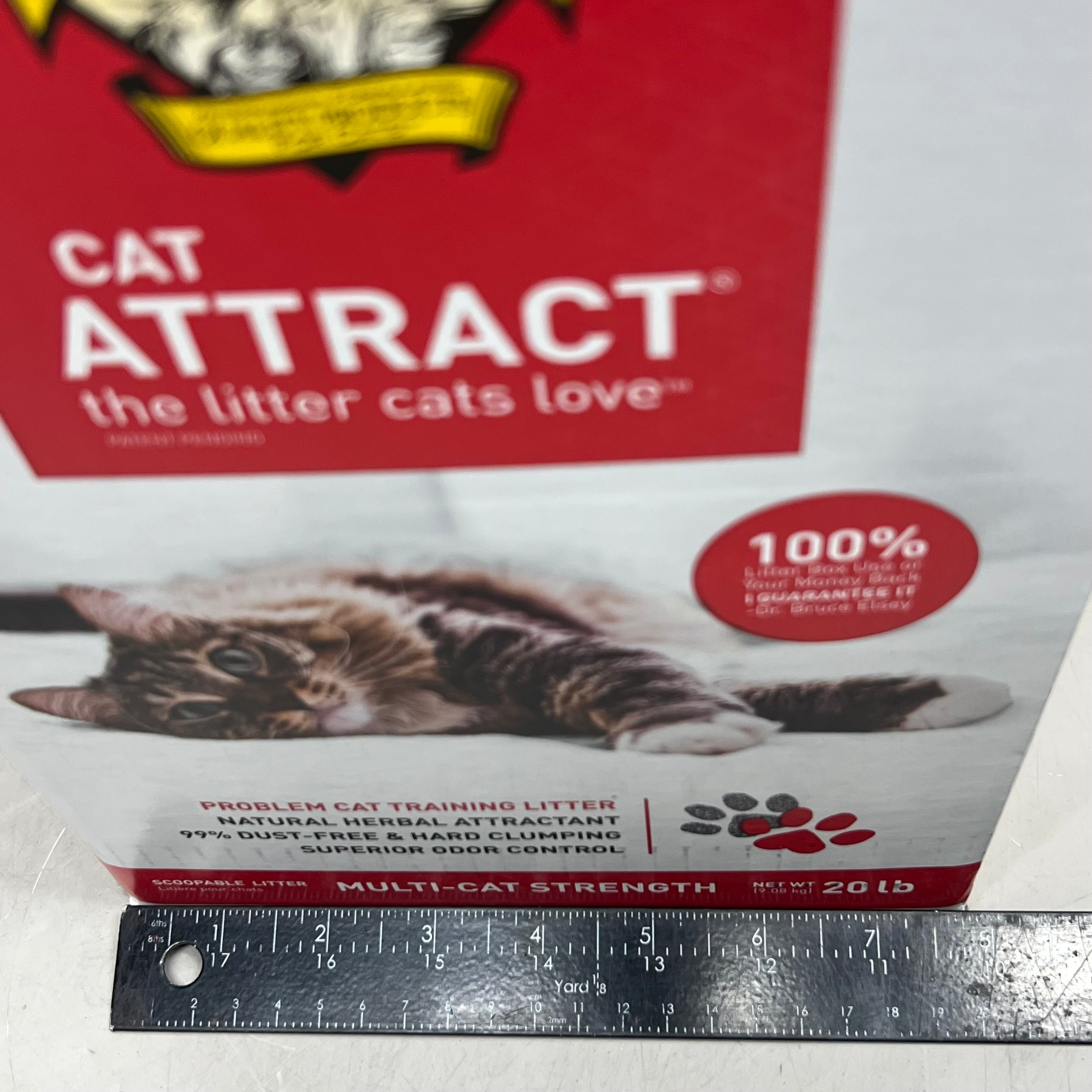 Clumping Clay Litter - (Cat Attract) - (Dr. Elsey's) - (20 lb bag) - (While Supplies Last)