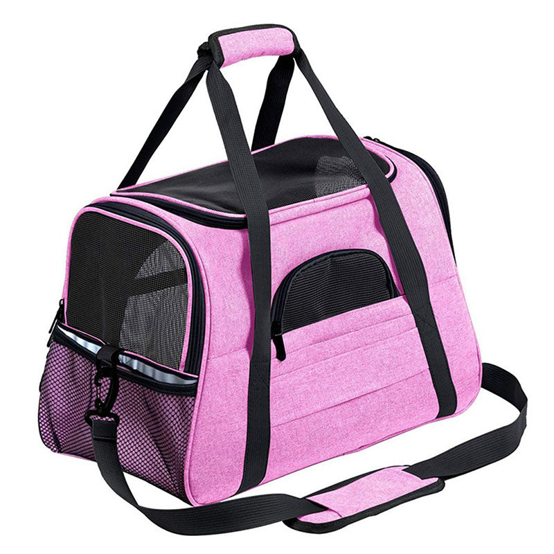 Expandable and Versatile Pet Carrier Bag - Dog Cat - (9 Color Options) - (44 cm (L) × 25 cm (W) × 28 cm (H)