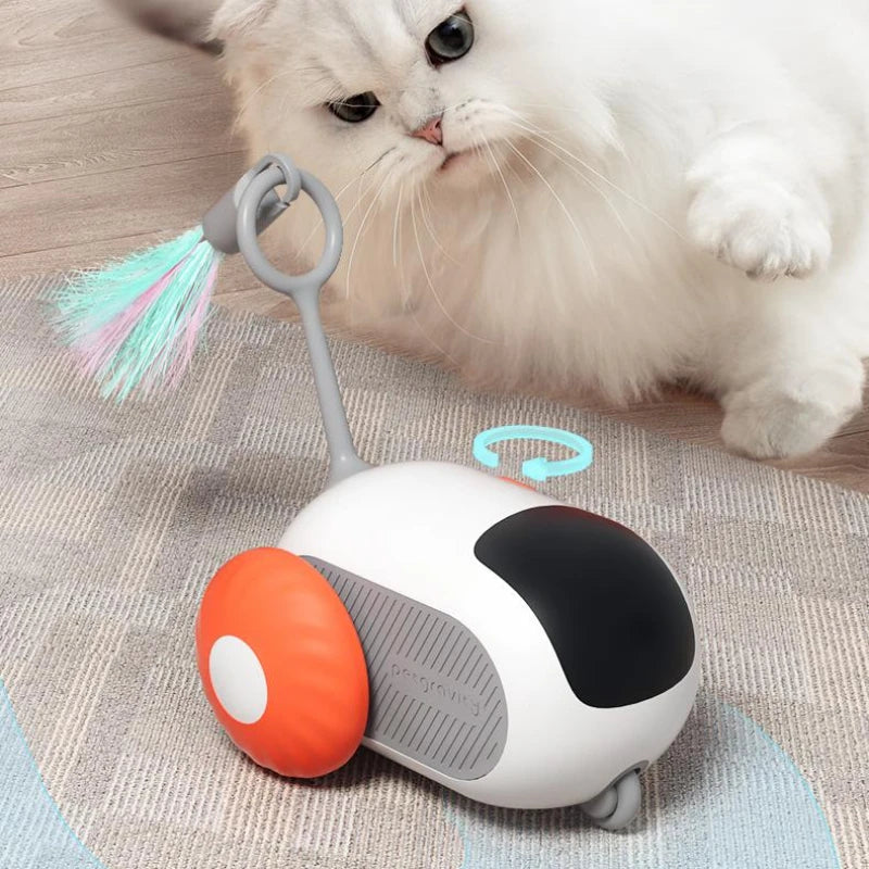 Interactive Car Toy - Cat - (Remote Control) - (Orange, Blue) - (7 Options) - (While Supplies Last)