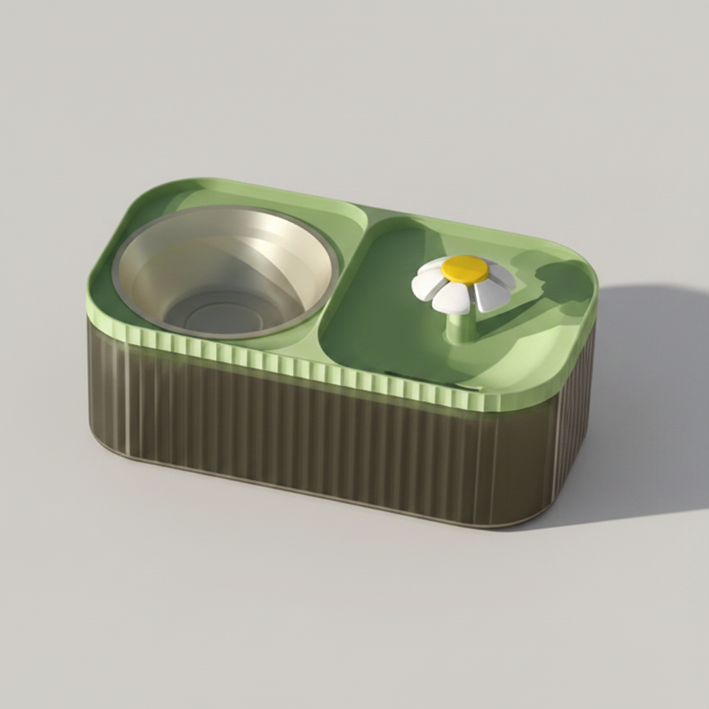 Quiet Circulating Water Fountain - Dog Cat - (4 Color Options)