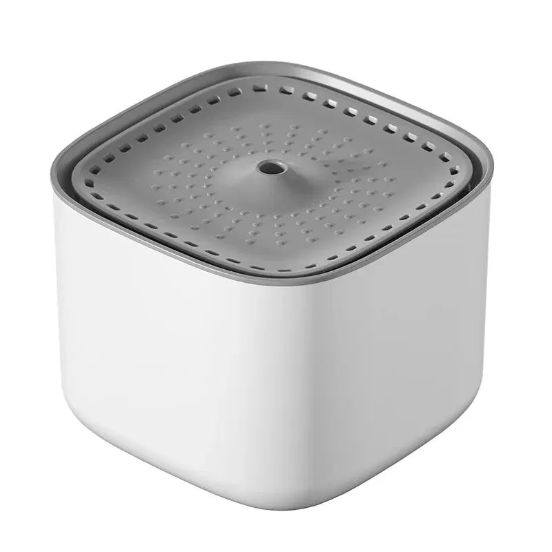 Automatic Circulating Water Fountain - Cat - (3L) - (White) - (While Supplies Last)