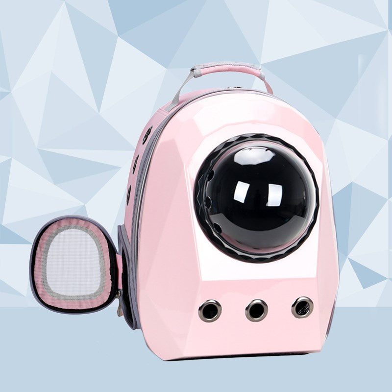 Travel Space Capsule Pet Carrier - Cat - (Black) - (up to 14 lbs) - (S) - (While Supplies Last)