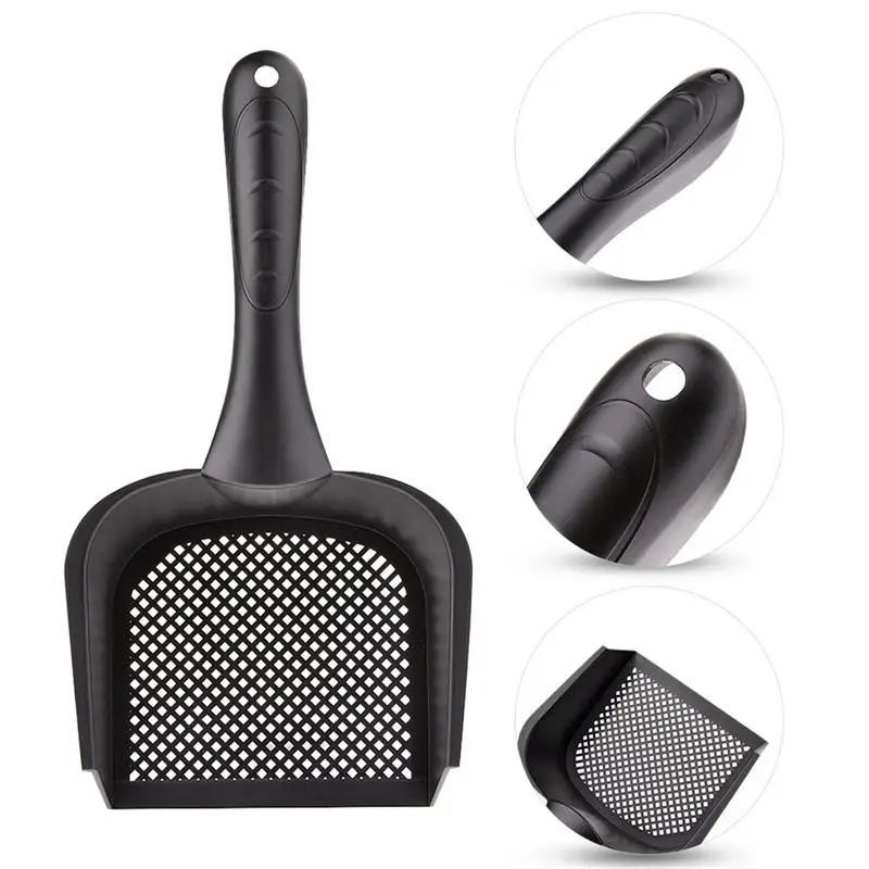 High Quality Litter Scoop - Cat - (Black)