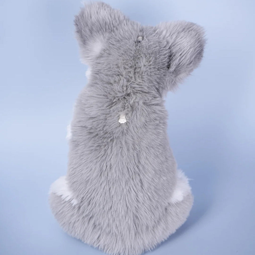 Schnauzer Plush Dog or Use as a Backpack – Fashion Statement Piece