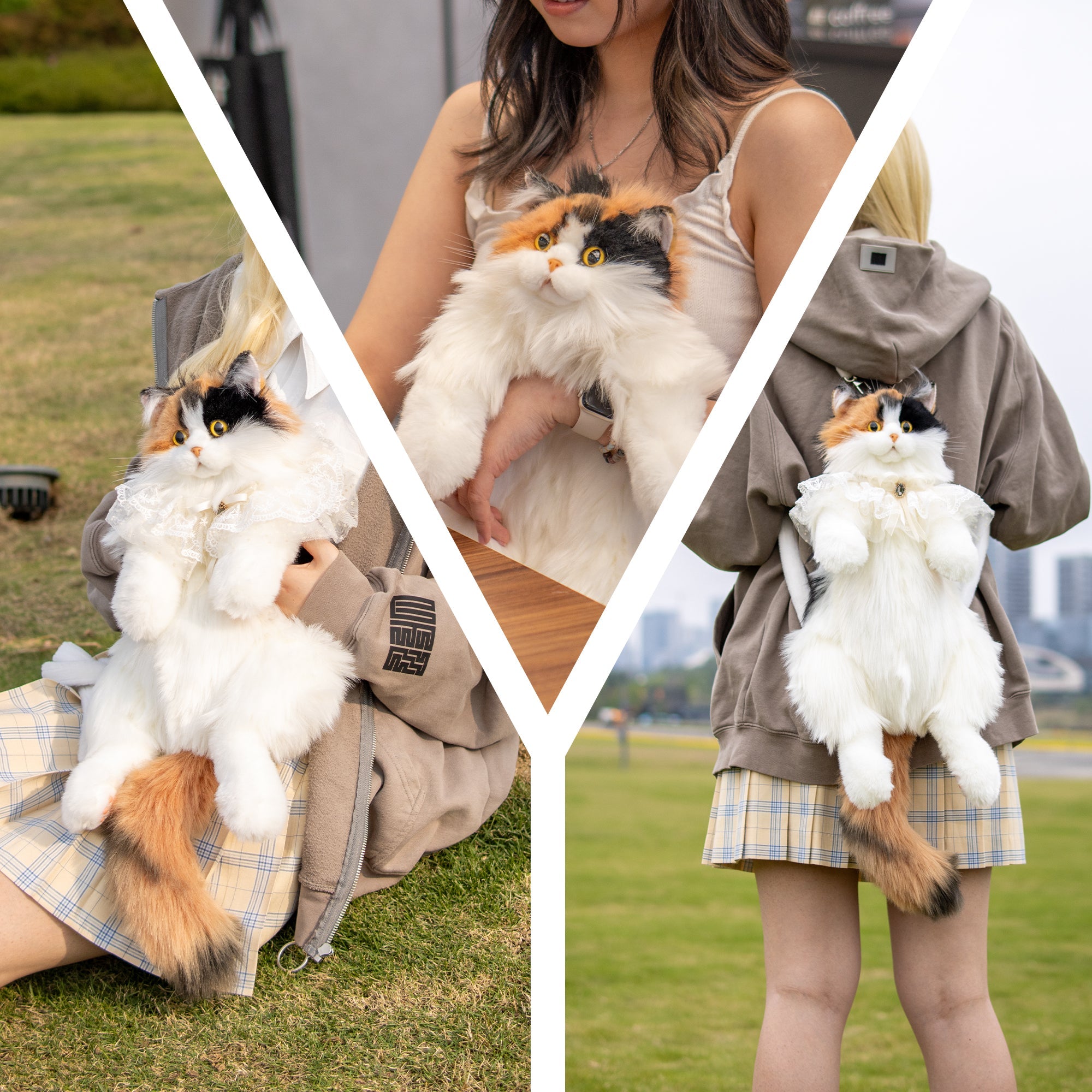 Creative and Lifelike Cat Backpacks-Wearable Fashion Companion - ( 7 Options)