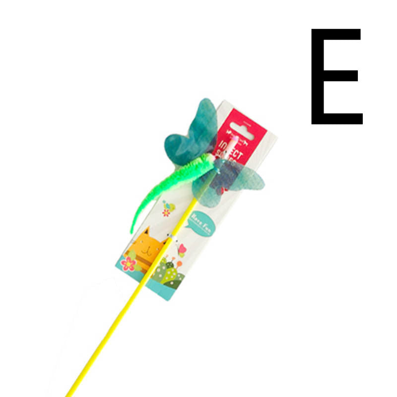 Interactive Funny Toy Rod - Cat - (6 Style / Color Options)