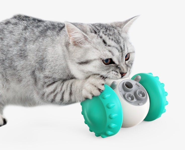 Slow Treat Dispenser - Dog Cat - (4 Color Options) - (Sets are an Options)