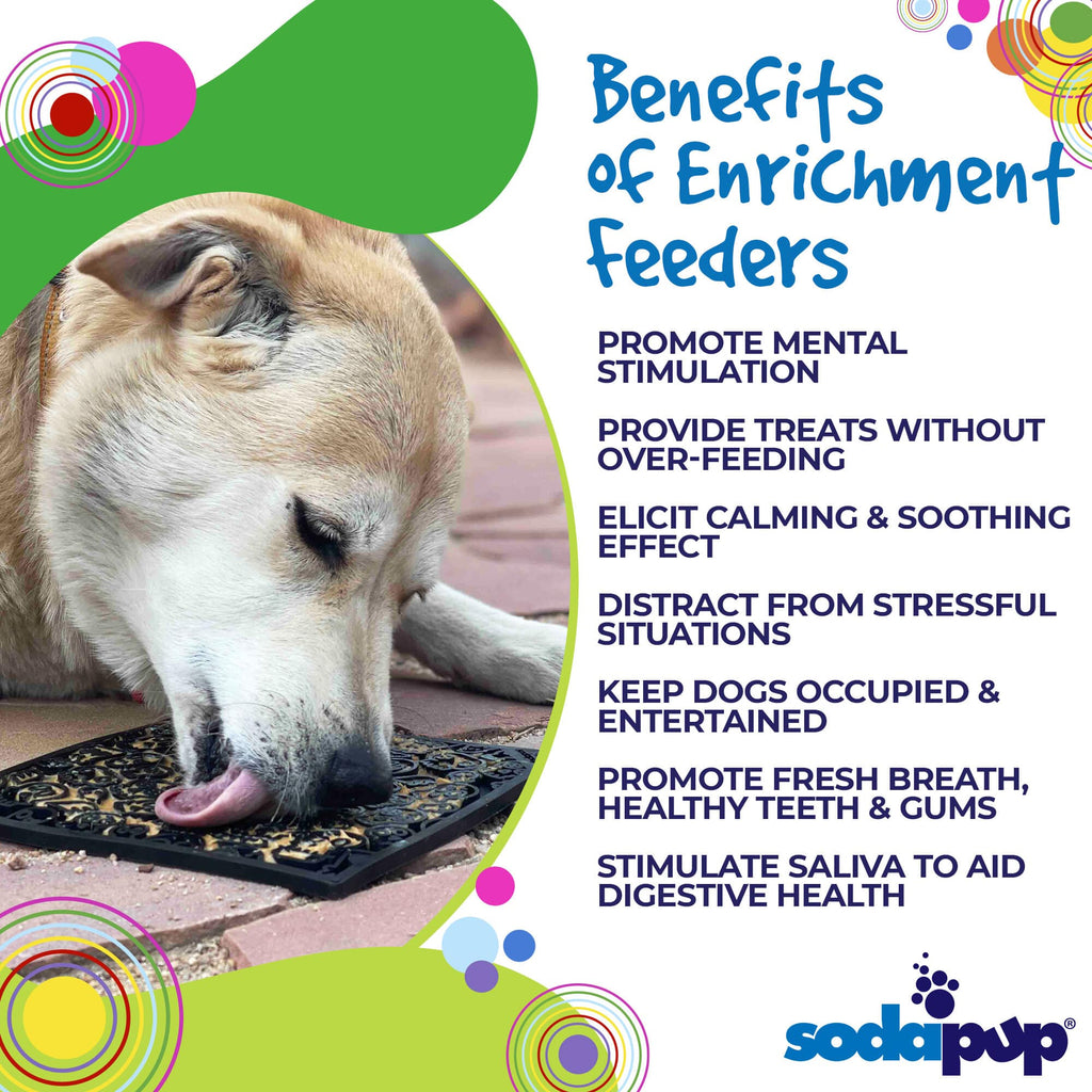 Anxious Dog: Try this Relief Enrichment Halloween Lick Mat (Orange or Black)