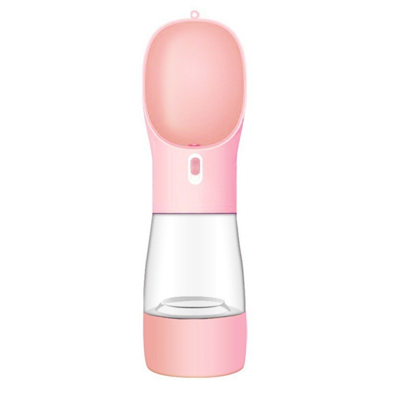 Travel Bottle with Feeder Bowl - Dog - (458 ML) - (4 Color Options)