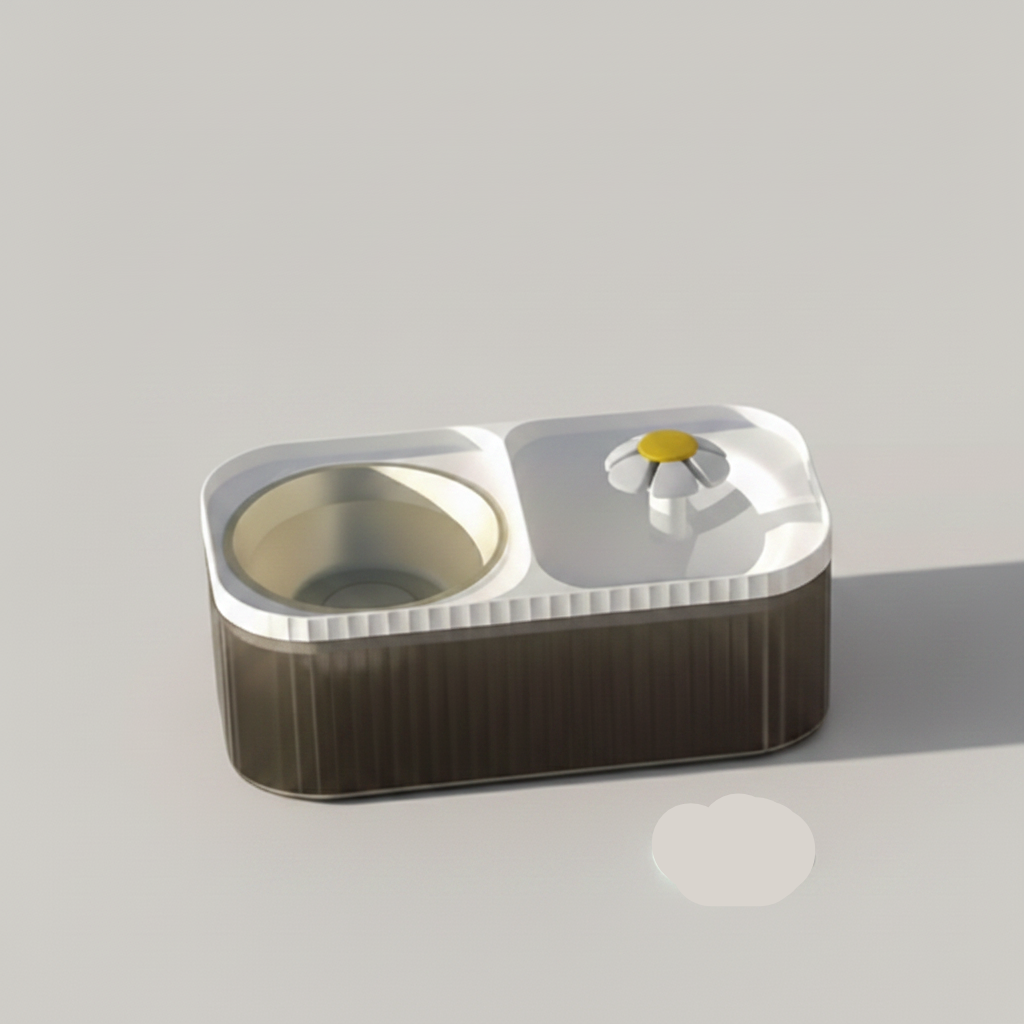 Quiet Circulating Water Fountain - Dog Cat - (4 Color Options)