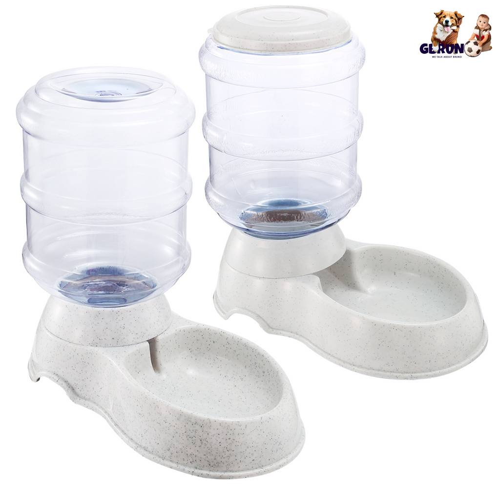 Gravity Dispensing Water or Food Feeder - Dog Cat - (3.5 L) - (While Supplies Last)