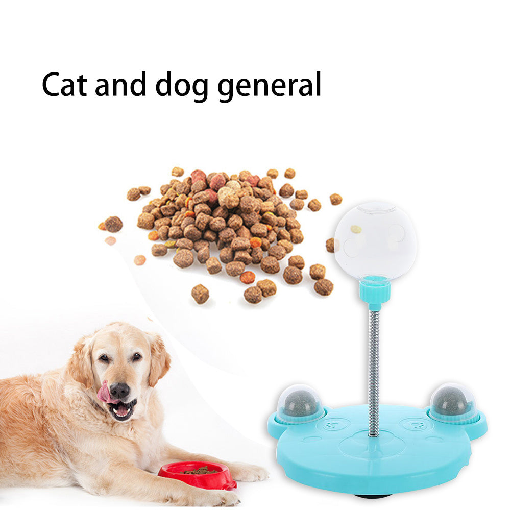 Non-Slip Feeder and Play Toy - Cat - (Pink, Blue)