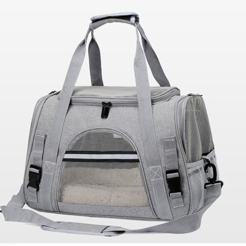 Expandable and Versatile Pet Carrier Bag - Dog Cat - (9 Color Options) - (44 cm (L) × 25 cm (W) × 28 cm (H)
