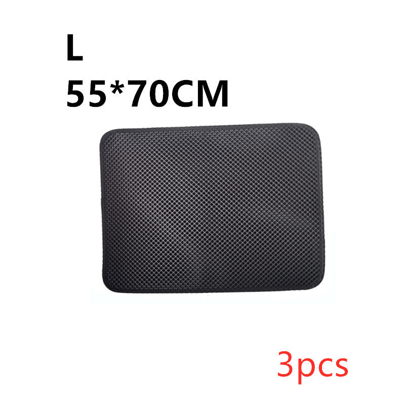 Litter Mat Keeps Paws Clean - Cat - (Black, Grey) - (XS-L) - (While Supplies Last)