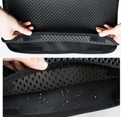 Litter Mat Keeps Paws Clean - Cat - (Black, Grey) - (XS-L) - (While Supplies Last)