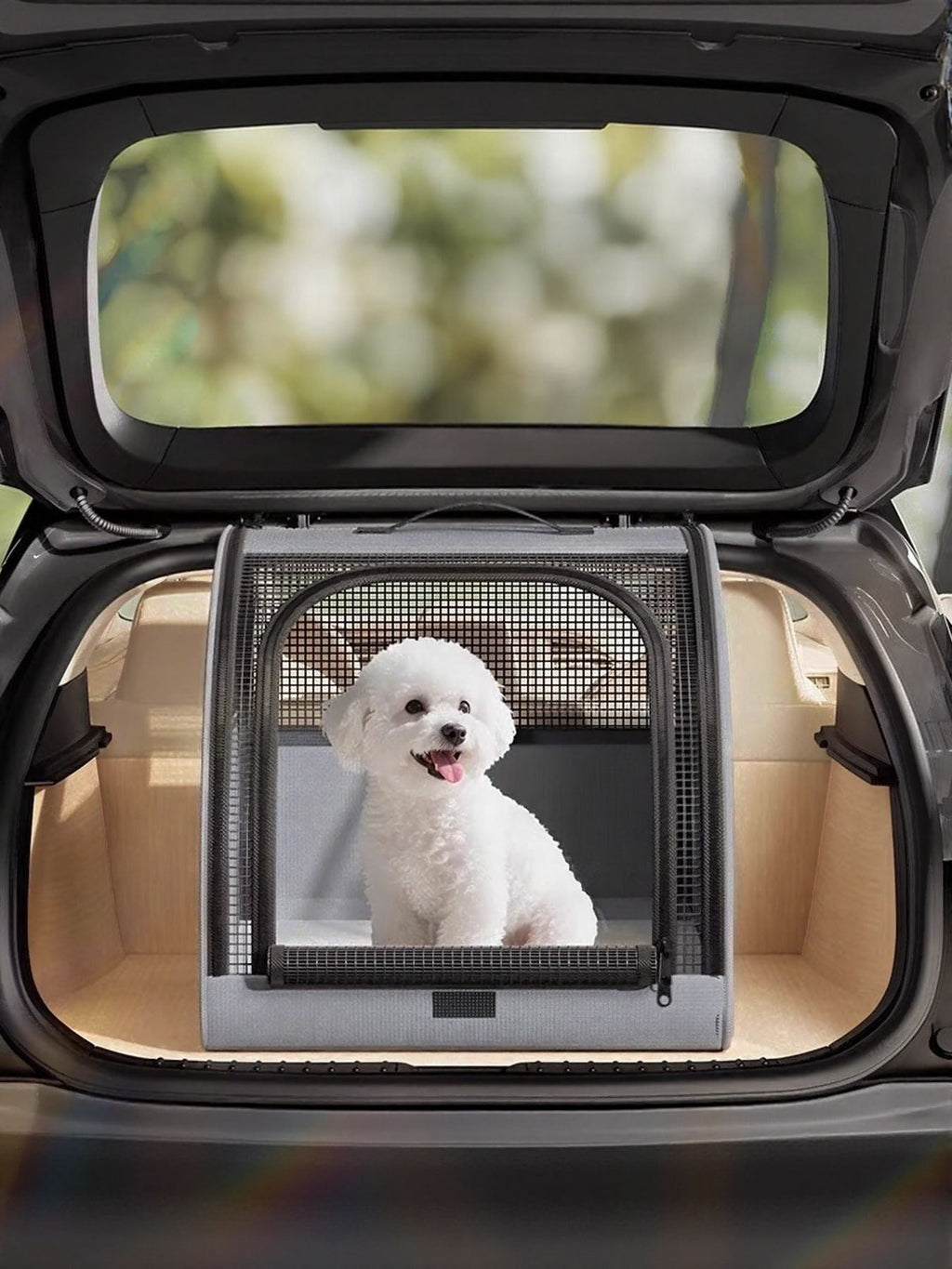 Portable Pet Carrier - Dog - (Black, Grey) - (2 Styles) - (M pet) - (L Cage) - (While Supplies Last)