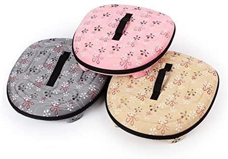 Foldable Crate and Pet Carrier - Dog Cat - (4 Color Options) - (18"x15"x13")