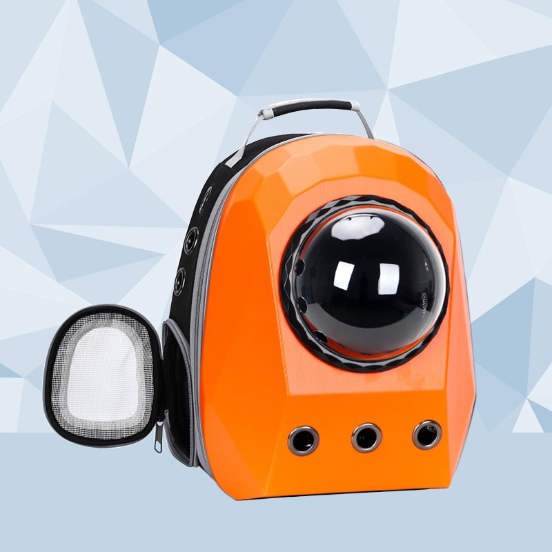 Travel Space Capsule Pet Carrier - Cat - (Black) - (up to 14 lbs) - (S) - (While Supplies Last)