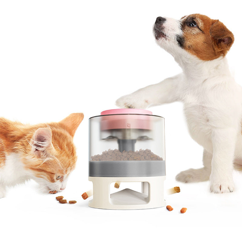 Food Feeder Toy - Dog  - (Educational) - (Dispenser) - (4 Color & ABC Color Options)