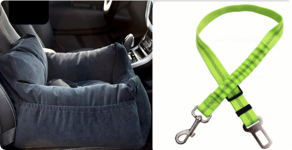 Cat Dog Car Seat - Dog Cat - (Washable) - (4 Color Options) - (22 Harness/Seat Sets) - (While Supplies Last)