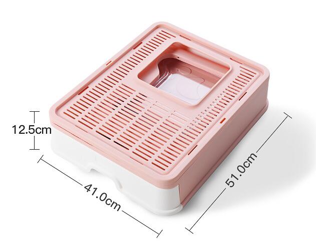 Fully Enclosed Odor-proof Litter Basin - Cat - (3 Color Options)