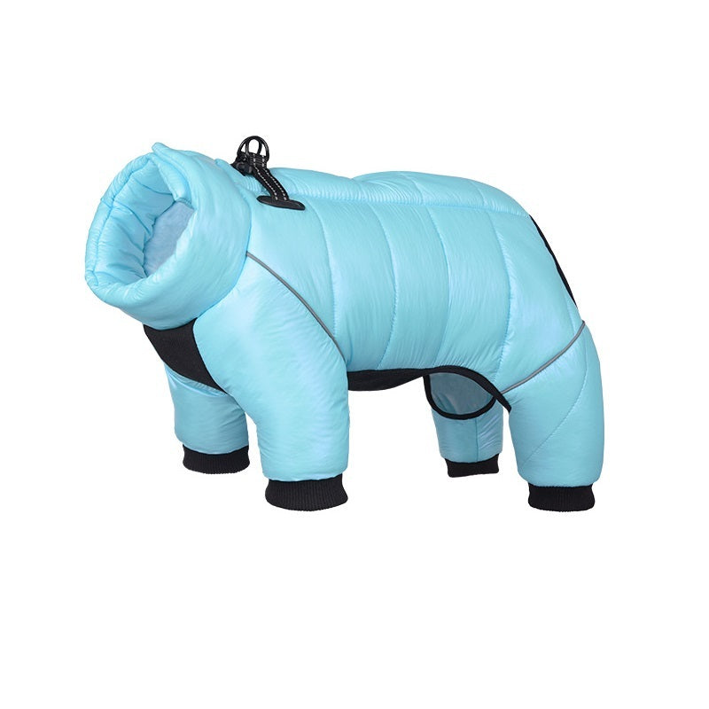 4-Legged Fitted Waterproof Jacket - Dog - (S-2XL) -(3 Style Options) (7 Color Options)