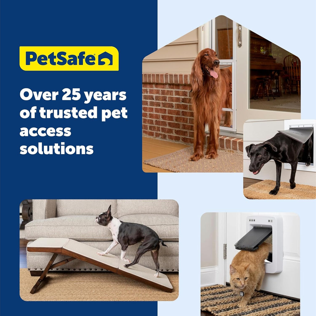 Non Slip 4 Steps - Dog - (Foldable and Portable) - (Frisco) - (20" / 25") - (Grey, Tan) - (While Supplies Last)