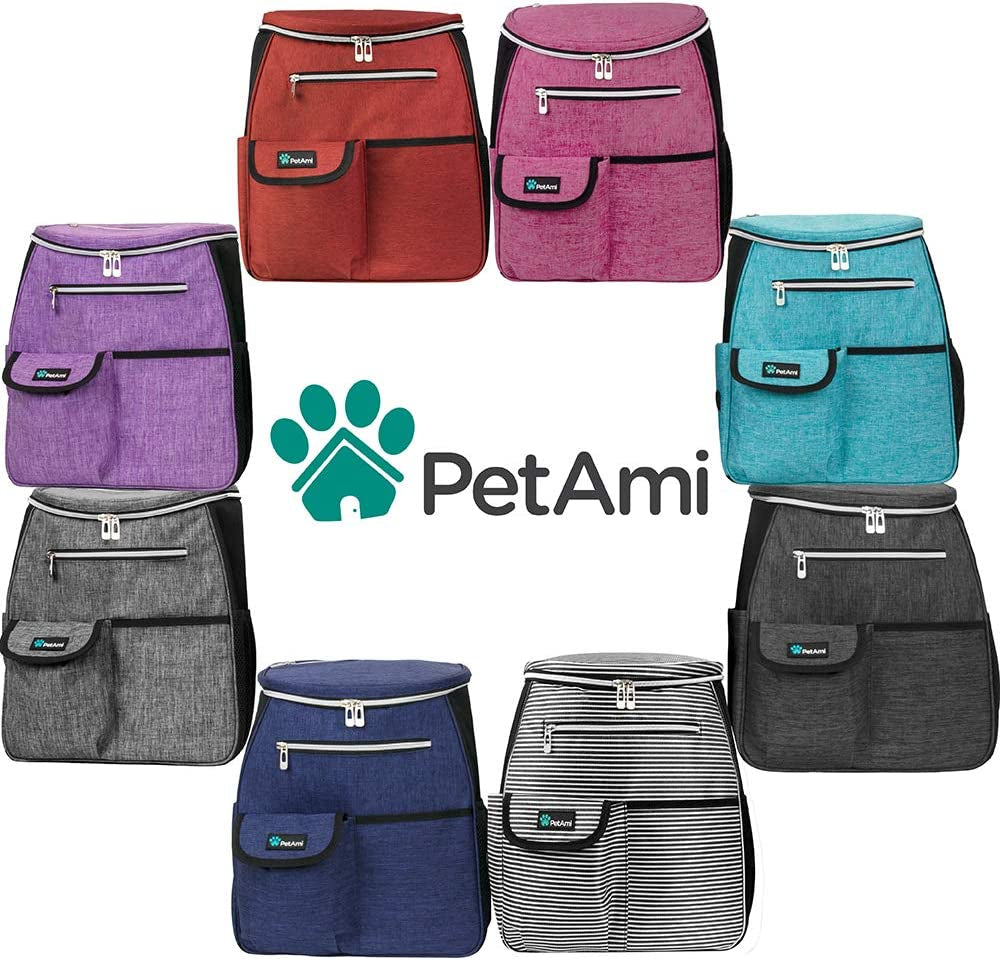 Travel Pet Carrier Backpack - Dog - (Food Supplies) - (Purple) - (One-Size) - (While Supplies Last)