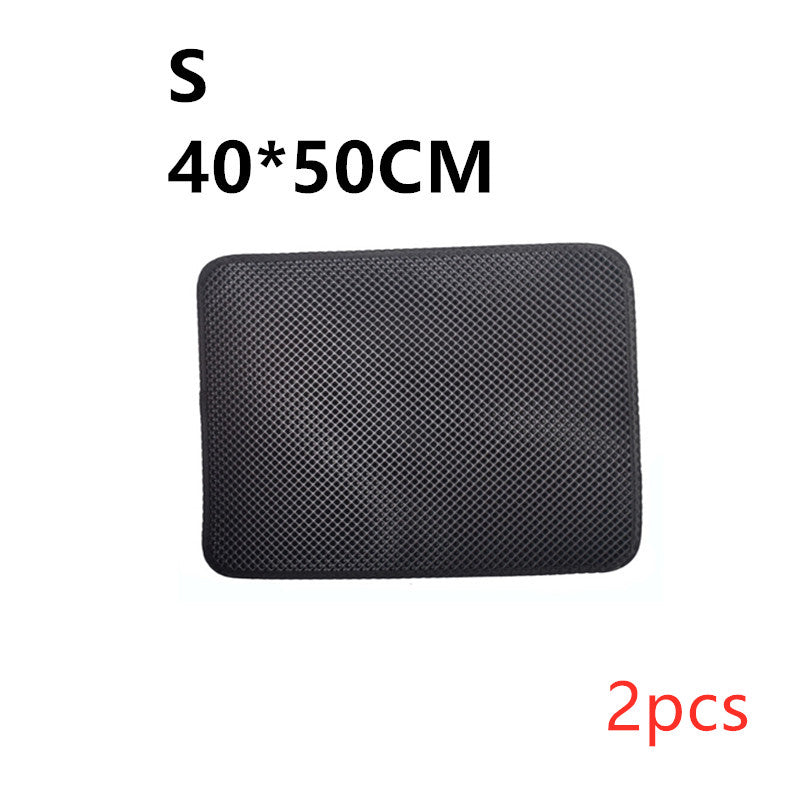 Litter Mat Keeps Paws Clean - Cat - (Black, Grey) - (XS-L) - (While Supplies Last)
