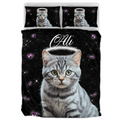 Personalized Memorial Quilt Set - Pet Lover's Bed - (White) - (5 Bed Sizes) - (While Supplies Last)