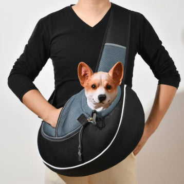 Safe Crossbody Pet Travel Bag - Dog Cat - (Durable) - (S,M) - (5 Color Options)