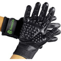 Grooming Gloves - Dog Cat - (Gentle) - (Black) -  (S-L) - (Multi-Award Winner) - (While Supplies Last)